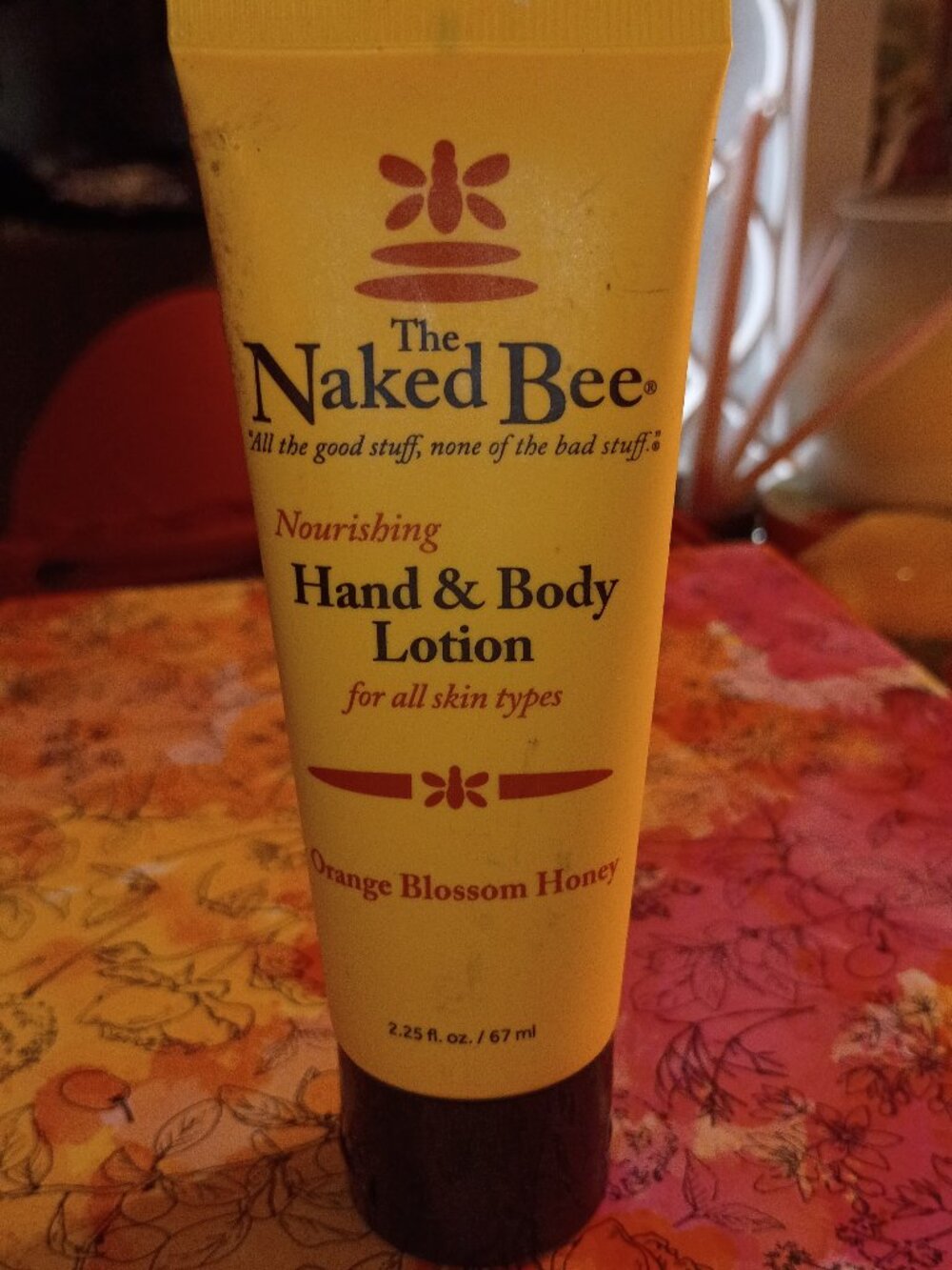 2.25 oz Travel Size The Naked Bee Orange Blossom and Honey Hand and Body Lotion